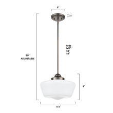 Load image into Gallery viewer, Modern Bronze / White, dimensions
