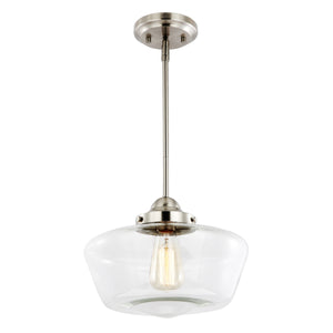 Satin Nickel / Clear