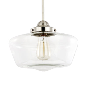 Satin Nickel / Clear