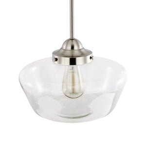Satin Nickel / Clear