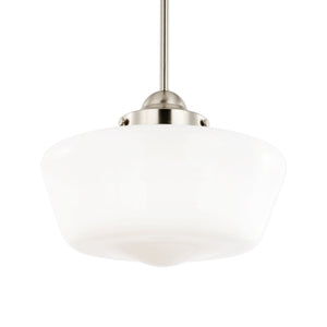 Satin Nickel / White
