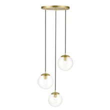 Load image into Gallery viewer, Brushed Brass/Clear
