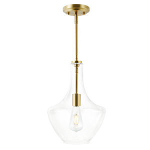 Brushed Brass/Clear