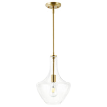 Load image into Gallery viewer, Brushed Brass/Clear

