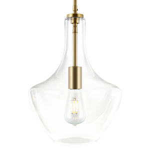 Brushed Brass/Clear