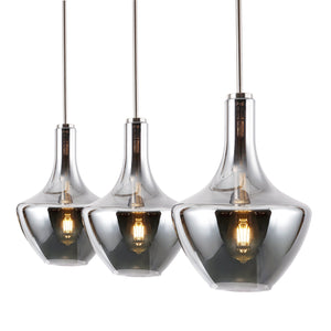 Satin Nickel/Smokey
