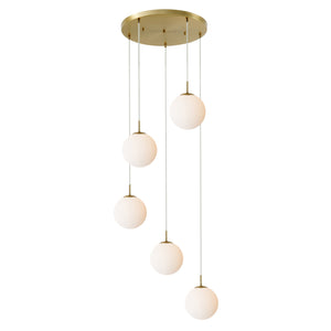 Brushed Brass/Milk