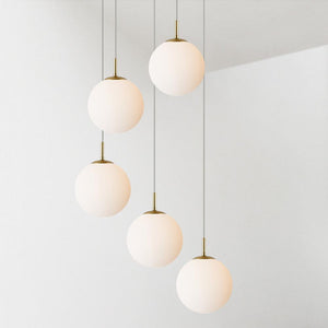 Brushed Brass/Milk