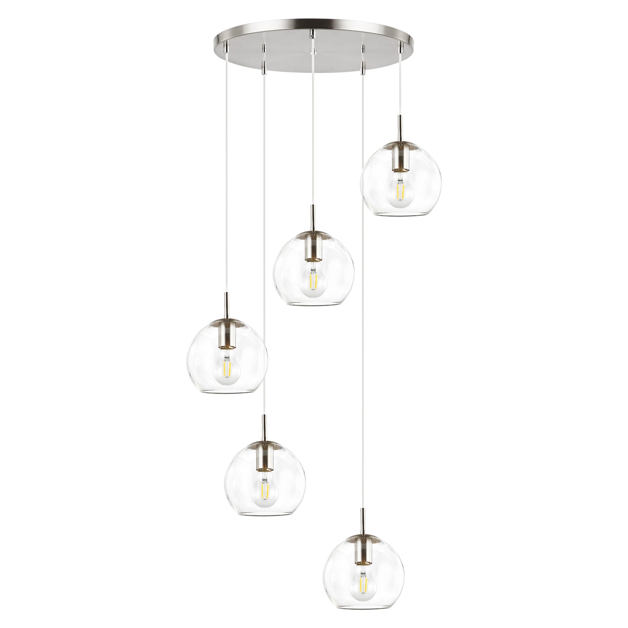 Satin Nickel/Clear