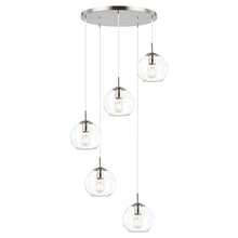 Load image into Gallery viewer, Satin Nickel/Clear
