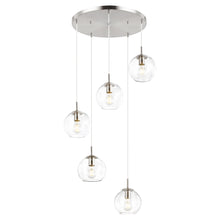 Load image into Gallery viewer, Satin Nickel/Clear
