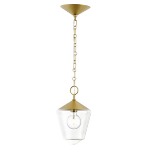 Brushed Brass/Clear
