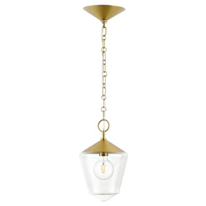 Brushed Brass/Clear