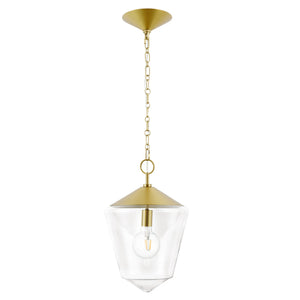 Brushed Brass/Clear