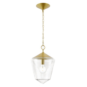 Brushed Brass/Clear