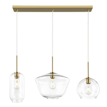 Load image into Gallery viewer, Brushed Brass/Clear
