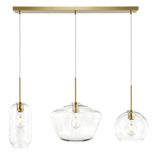 Load image into Gallery viewer, Brushed Brass/Clear
