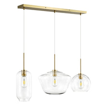 Load image into Gallery viewer, Brushed Brass/Clear
