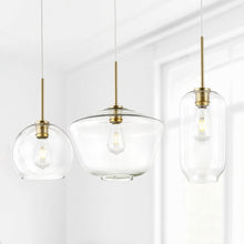 Load image into Gallery viewer, Brushed Brass/Clear
