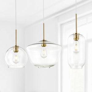 Brushed Brass/Clear