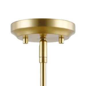 Brushed Brass/Amber