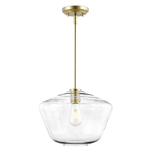 Load image into Gallery viewer, Brushed Brass/Clear
