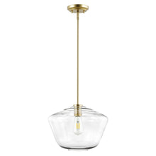 Load image into Gallery viewer, Brushed Brass/Clear

