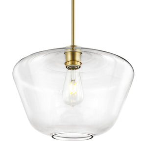 Brushed Brass/Clear