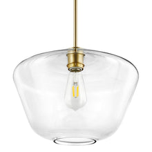 Load image into Gallery viewer, Brushed Brass/Clear
