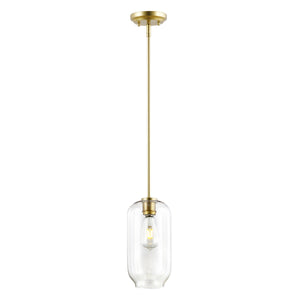 Brushed Brass/Clear