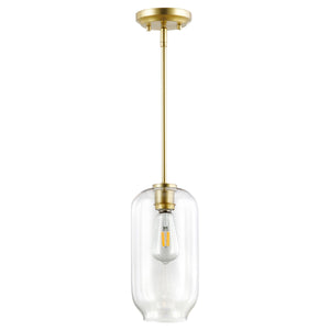 Brushed Brass/Clear