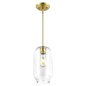 Brushed Brass/Clear