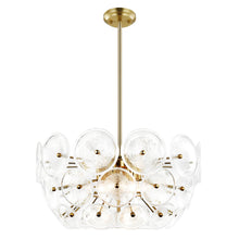 Load image into Gallery viewer, Brushed Brass/Clear
