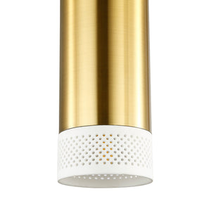Gold/White
