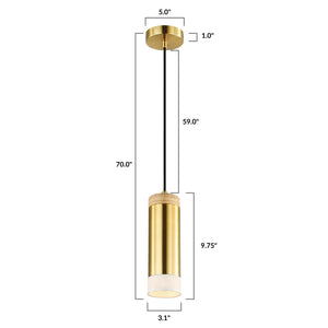 Gold/White, dimensions