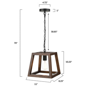 Walnut, dimensions