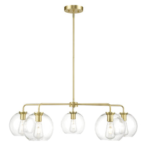 Brushed Brass/Clear