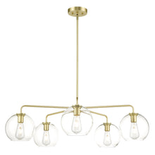 Load image into Gallery viewer, Brushed Brass/Clear
