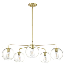 Load image into Gallery viewer, Brushed Brass/Clear
