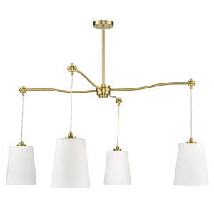 Brushed Brass/Opal
