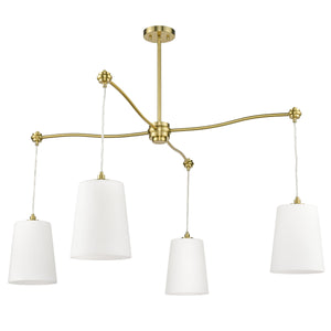 Brushed Brass/Opal