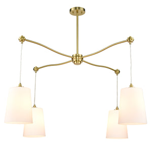 Brushed Brass/Opal