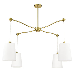 Brushed Brass/Opal