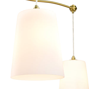 Brushed Brass/Opal