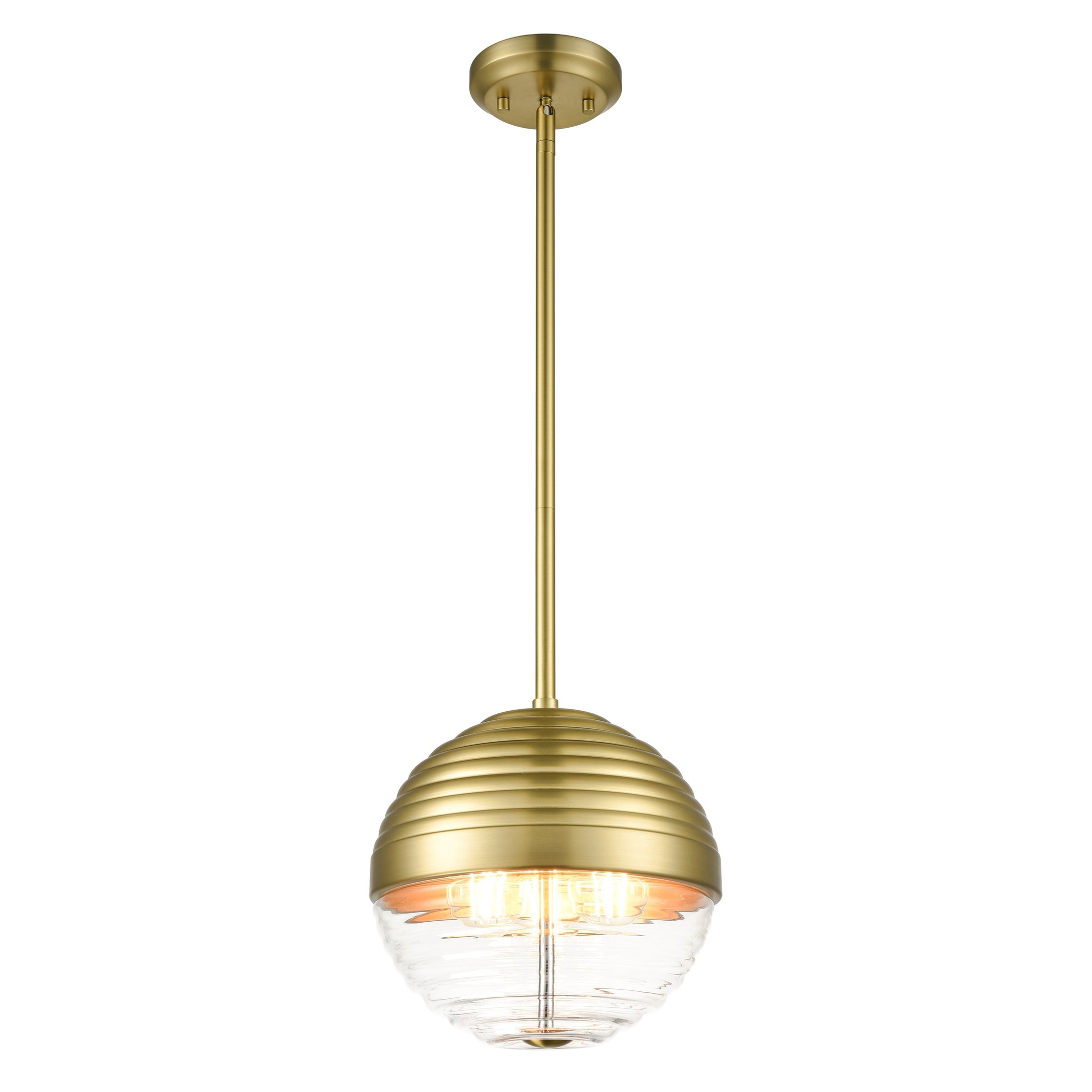 Brushed Brass/Clear
