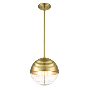 Brushed Brass/Clear