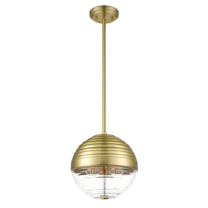 Brushed Brass/Clear