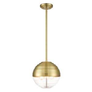 Brushed Brass/Clear