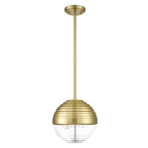 Brushed Brass/Clear
