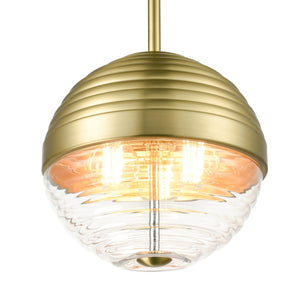Brushed Brass/Clear